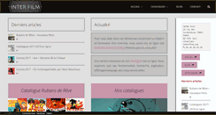 Desktop Screenshot of cineclubs-interfilm.com